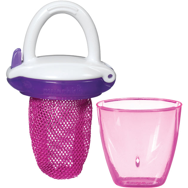 Munchkin Deluxe Fresh Food Feeder Pink & Purple