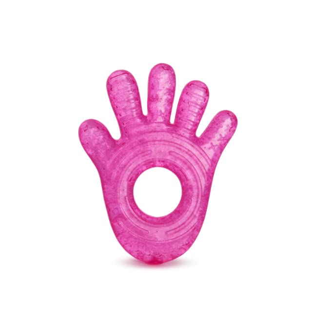 Munchkin Fun Ice Chewy Teether 1Pk Pink Hand – Yallamomz