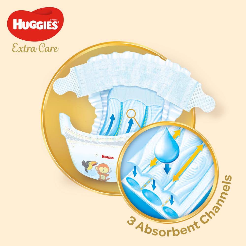 Huggies Diaper Extra Care Value Pack  3
