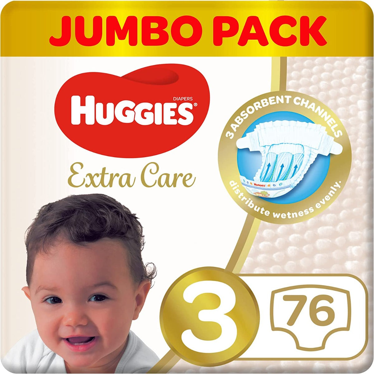 Huggies Diaper Extra Care Jumbo  3