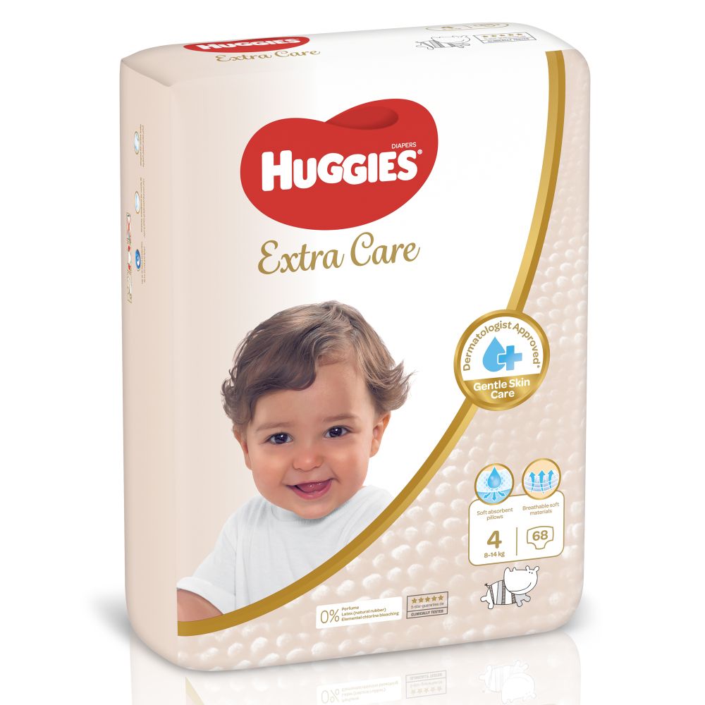 Huggies Diaper Extra Care Jumbo  4+