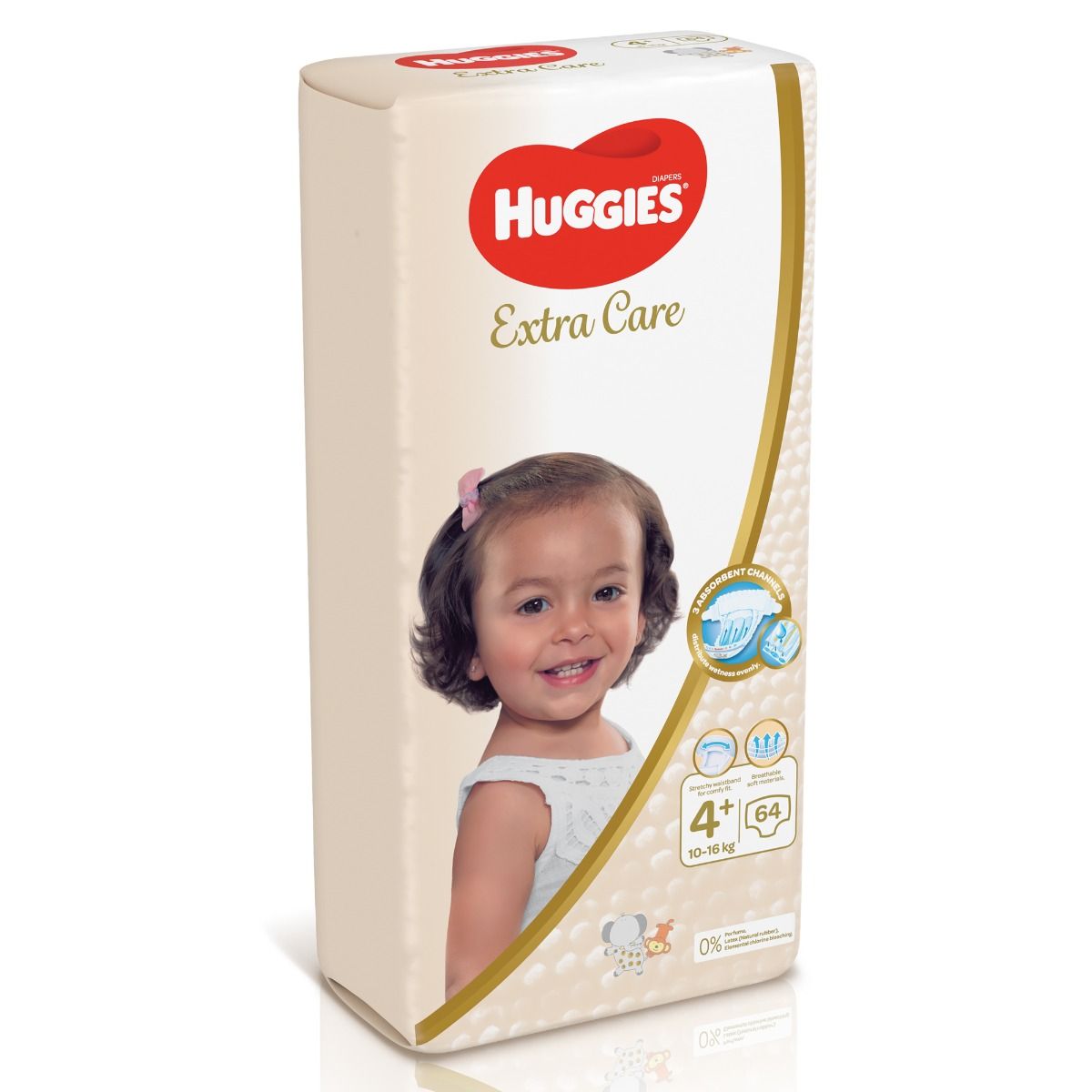 Huggies Diaper Extra Care Jumbo  4+
