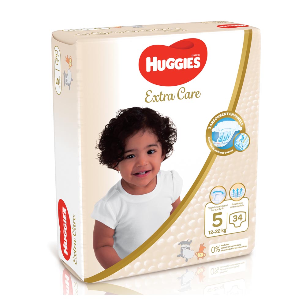 Huggies Diaper Extra Care Value Pack  5