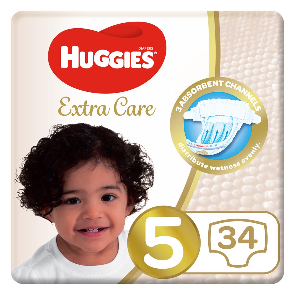 Huggies Diaper Extra Care Value Pack  5