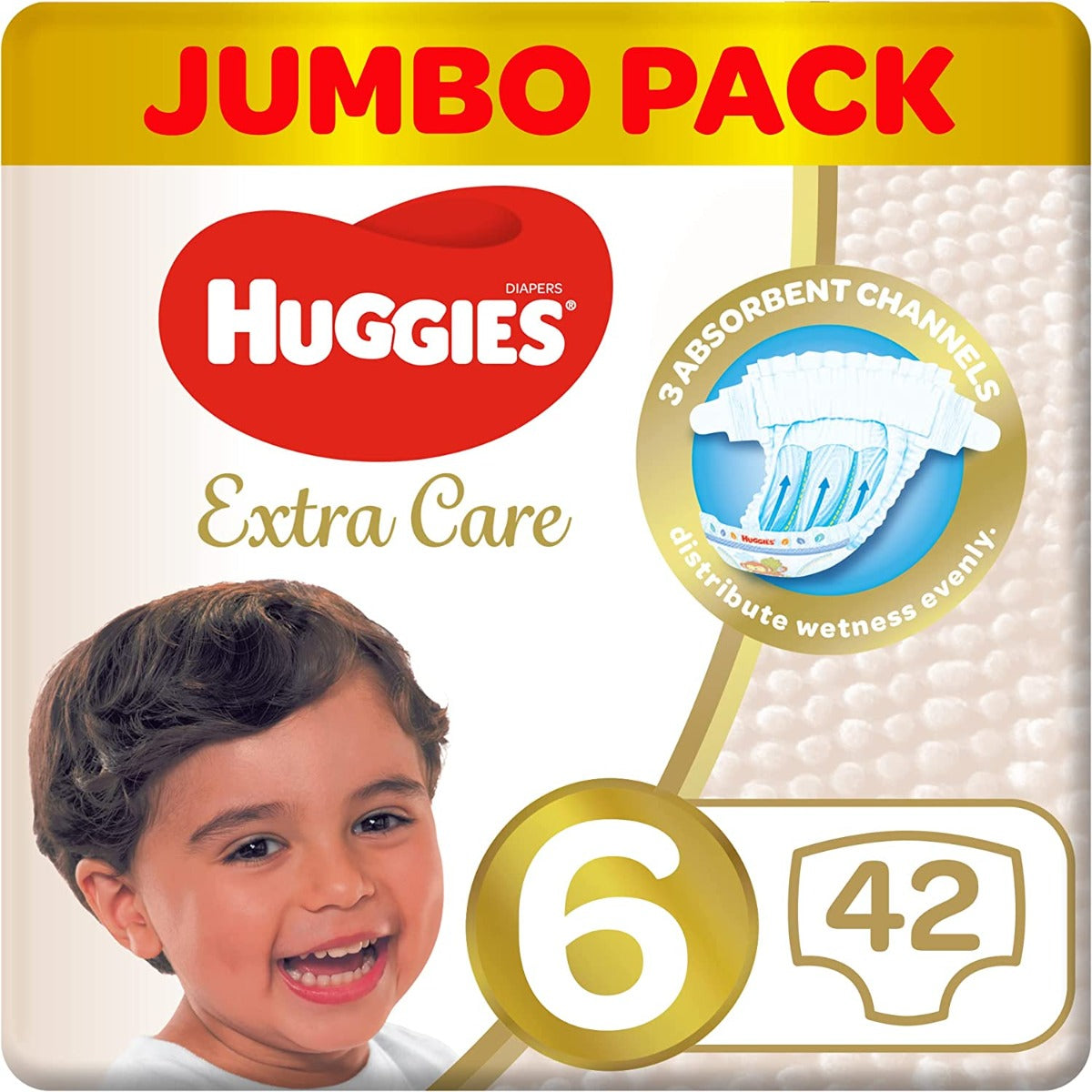 Huggies Diaper Extra Care Jumbo  6