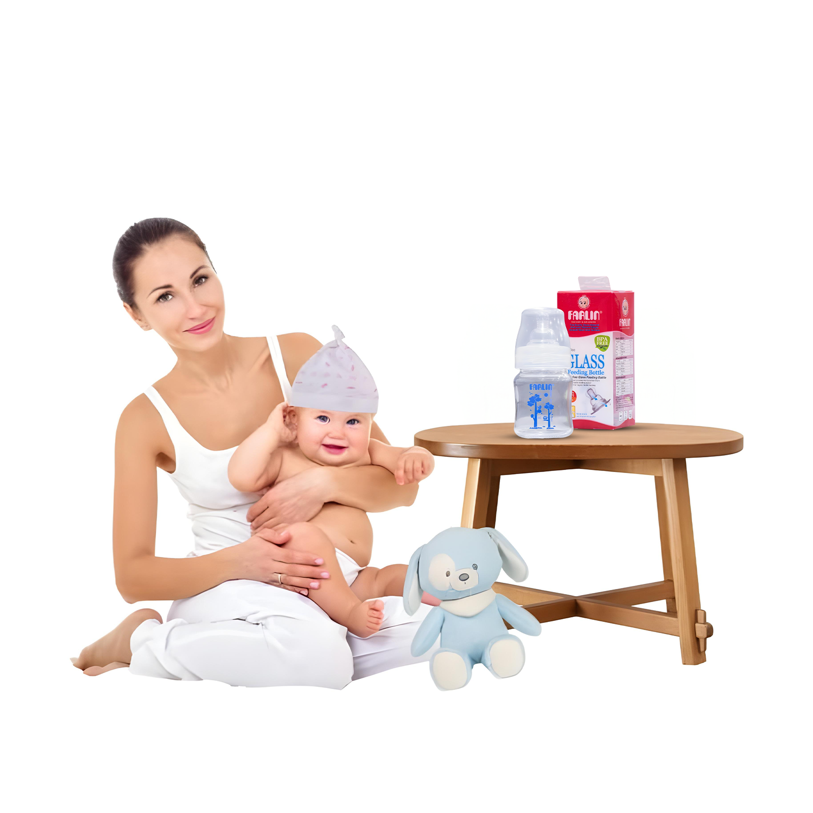 Farlin Wide Neck Glass Feeder 150Ml