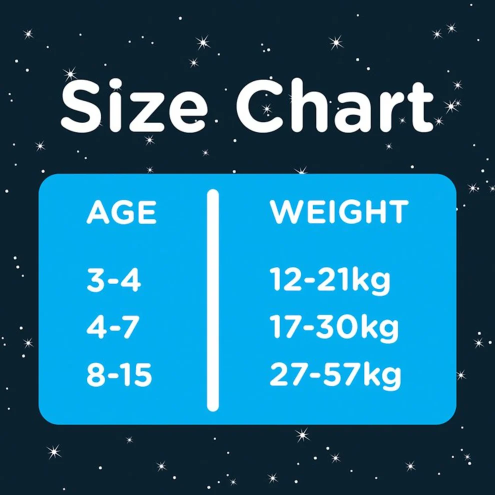 Huggies Drynites Pyjama Pants 12-21 KG -3Y-4Y BOYS