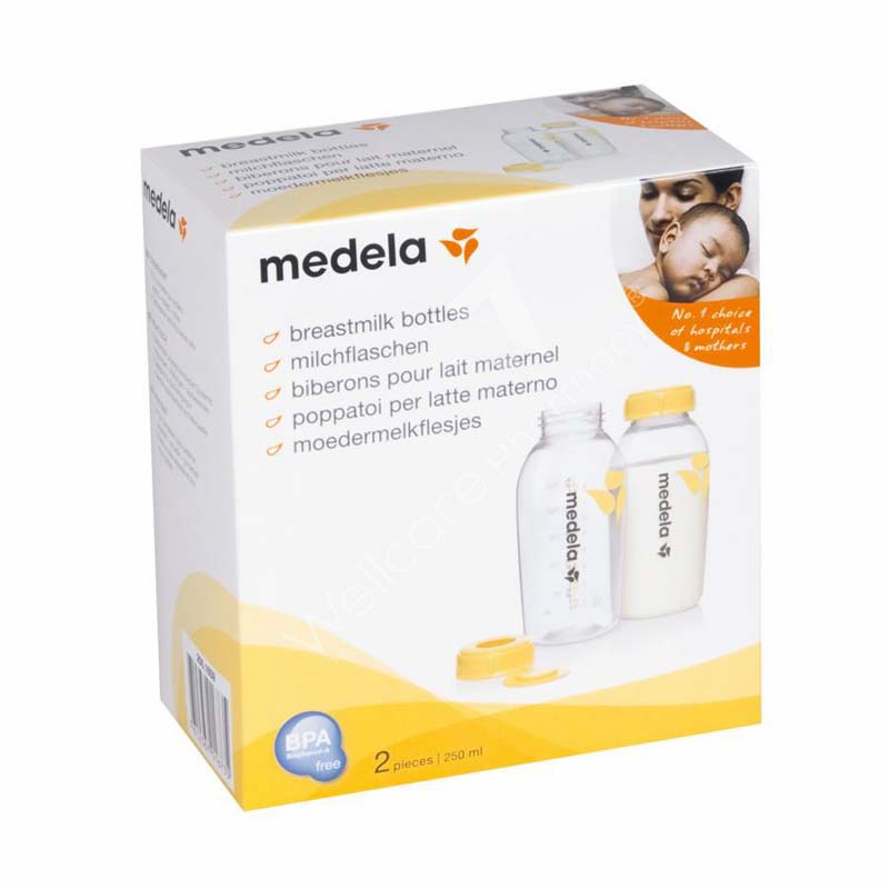 Medela Breastmilk Bottles 250Ml Box/2