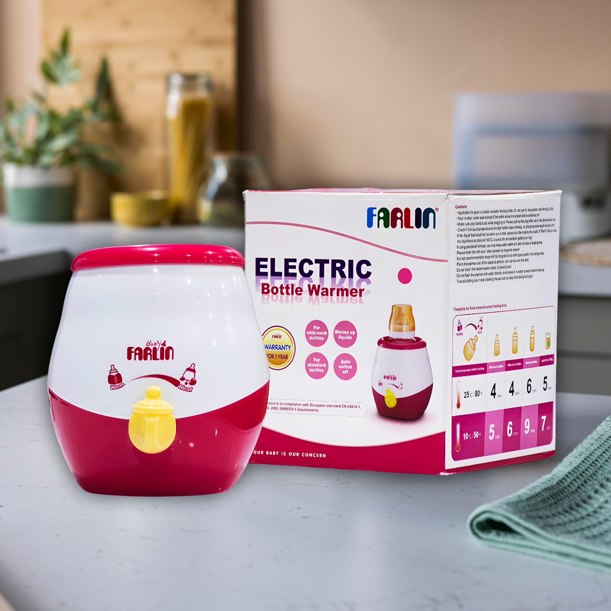 Farlin  Bottle Warmer 220V (Sold Separately Subjected to Availability)
