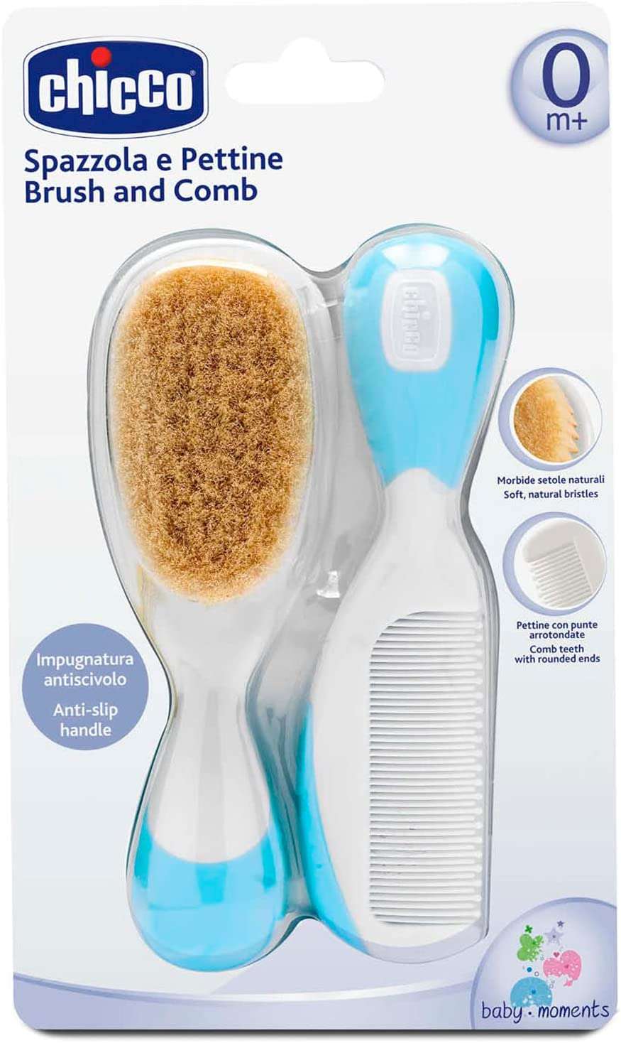 Chicco Chicco Brush & Comb Light Blue