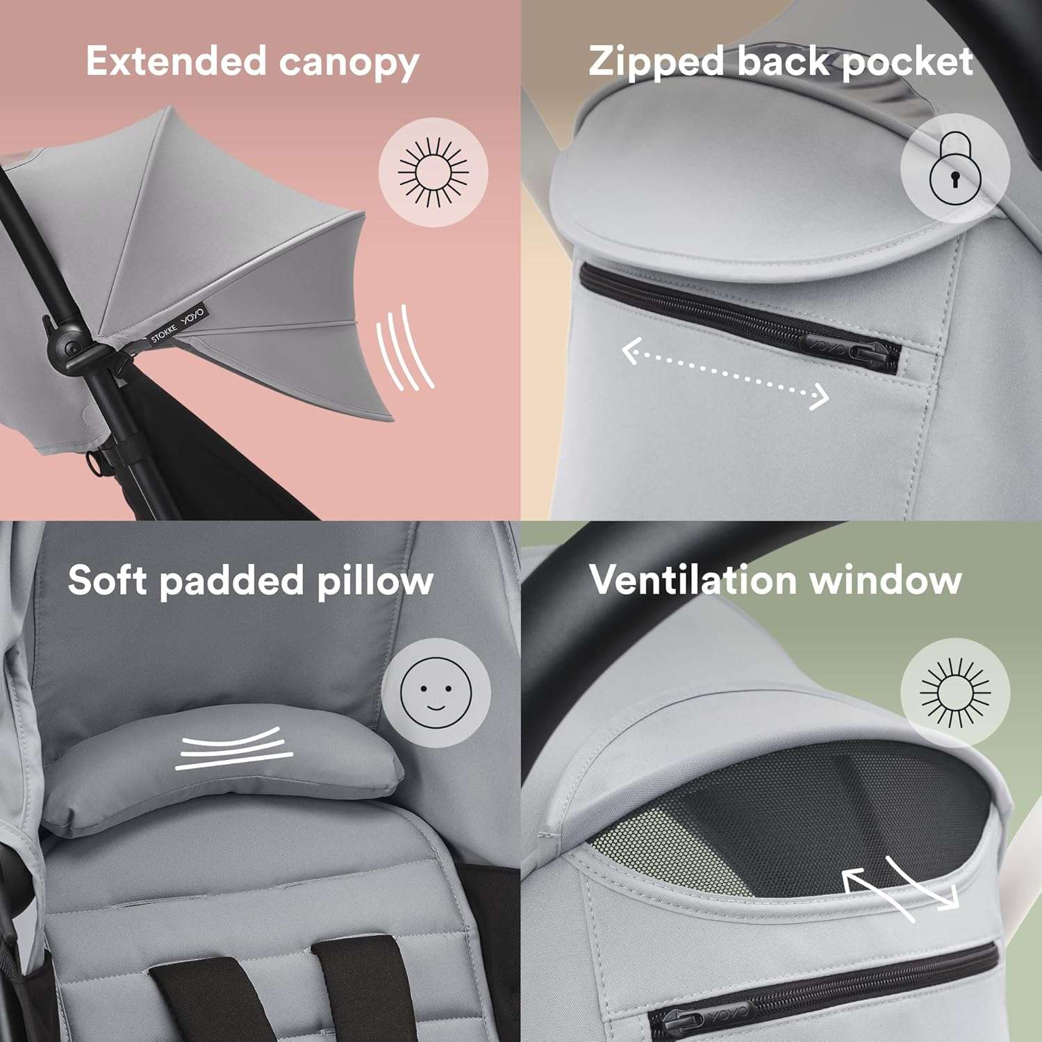 Stokke YOYO 6+ Color Pack Stone
