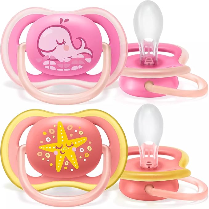 Philips Avent Soother Ultra Air 6-18m Pink