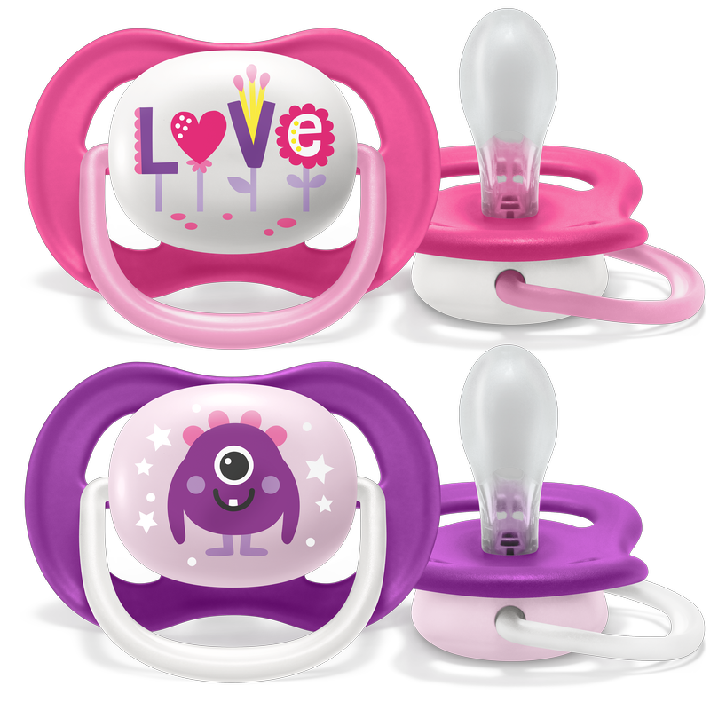 Philips Avent Soother Air Coll 6-18m Mx Animals 2Pcs