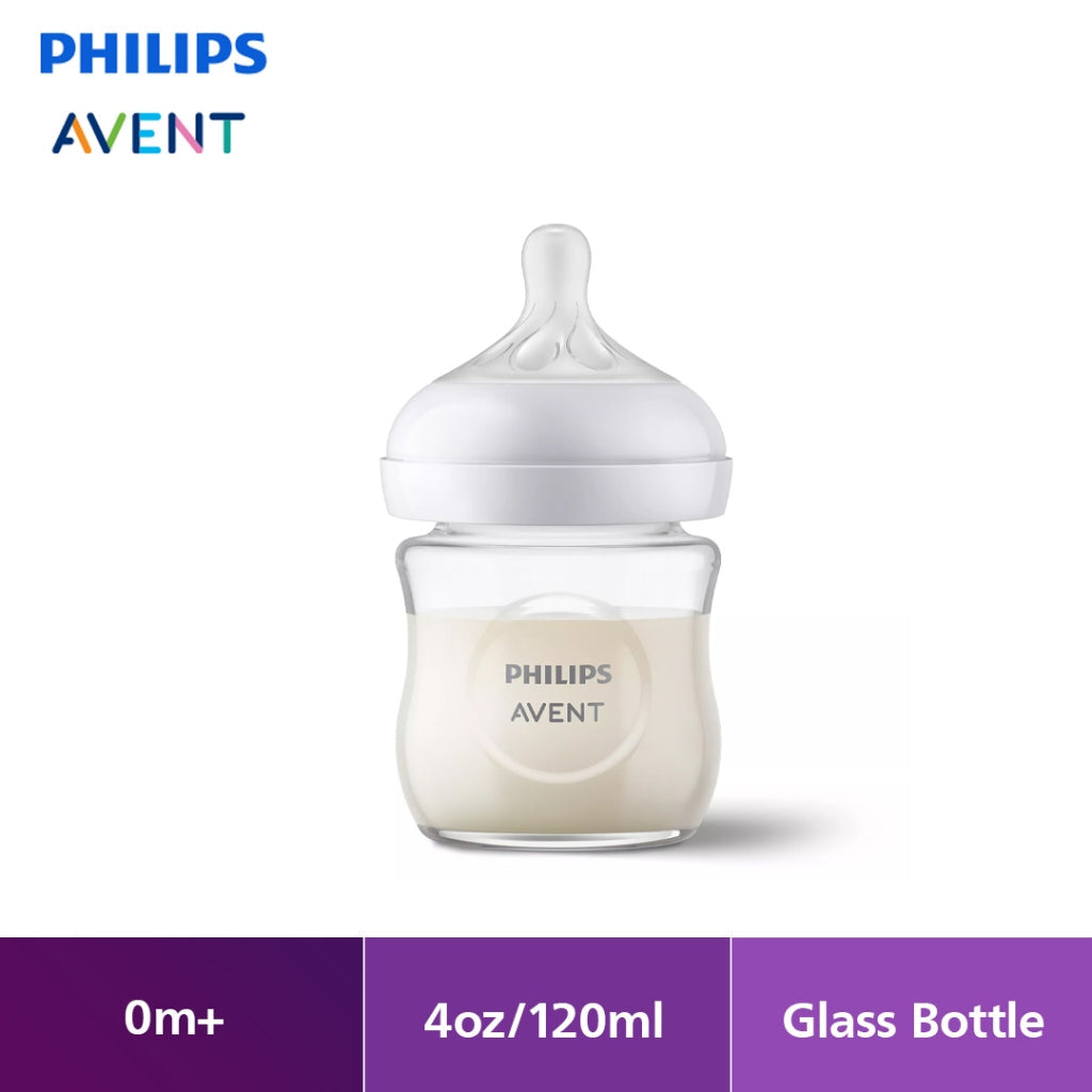 Philips Avent Natural 3.0 Feeding  Bottle Glass 120ml