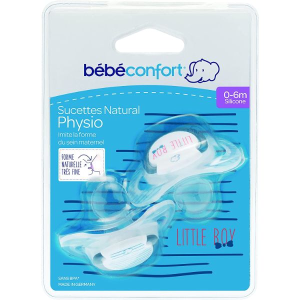 Bebeconfort Natural Physio Dummy Silic Rebel Rules Little Boy 0-6 X2c