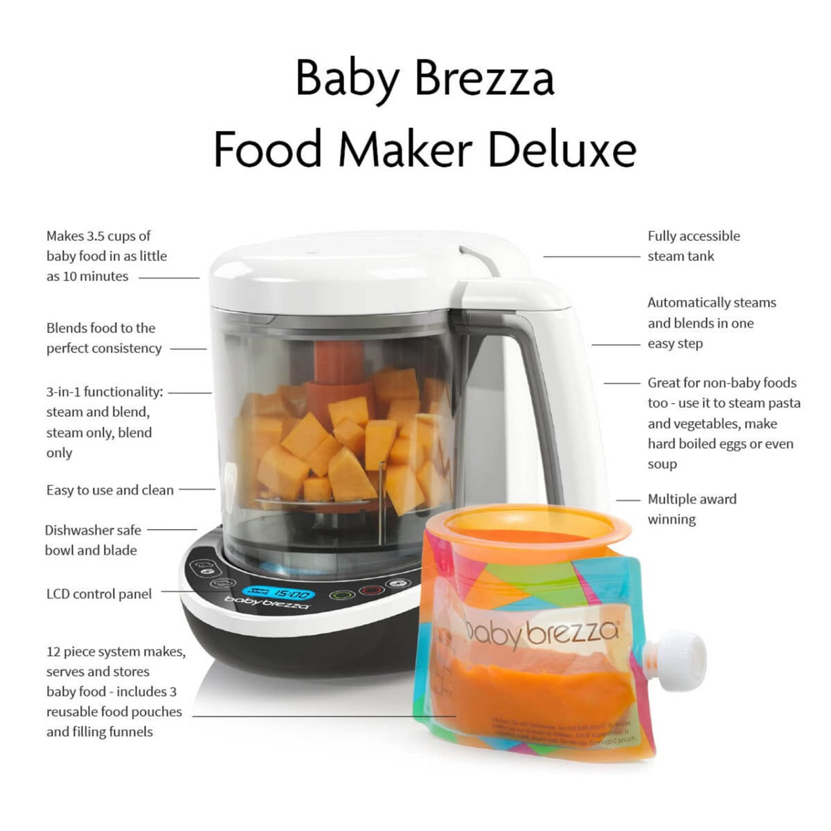 Baby Brezza One Step Baby Food Maker Deluxe