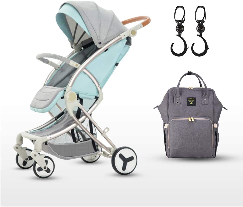 Teknum  A1 Story Green With Sunveno Grey Diaper Bag