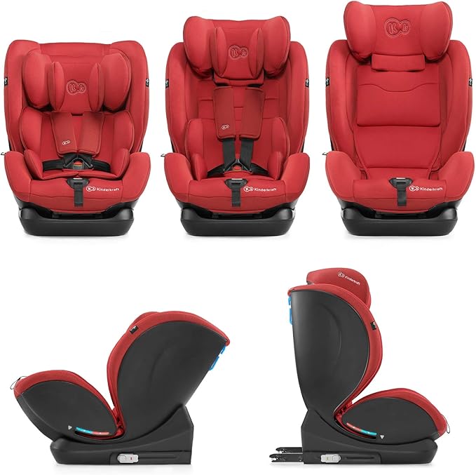 Kinderkraft Myway Car Seat With Isofix System Red