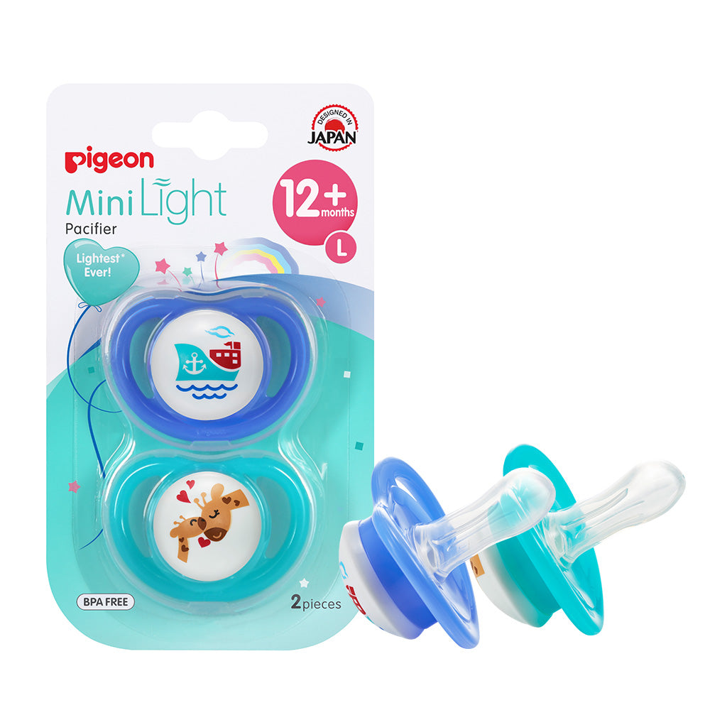 Pigeon Minilight Pacifier Double L Boy Ship Giraffe – Yallamomz