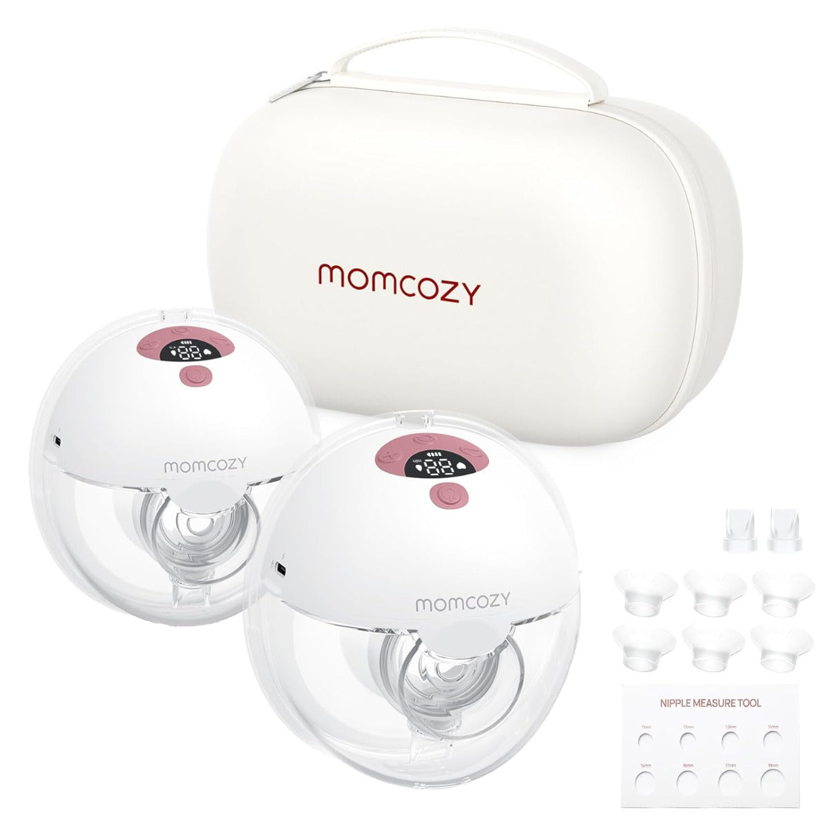 【美品】MOMCOZY M5　ウェアラブル　電動搾乳器　保存パック付き Amazon.com : Momcozy Breast Pump Hands Free M5, Wearable