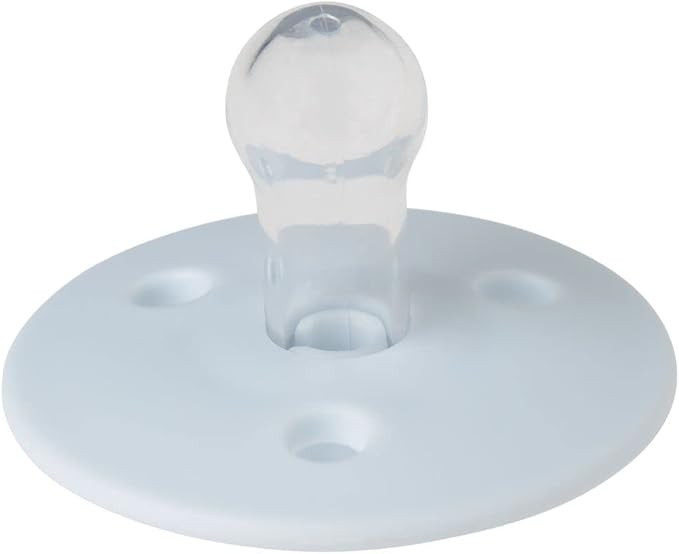 Mininor Round Pacifier Silicone 6m Icicle