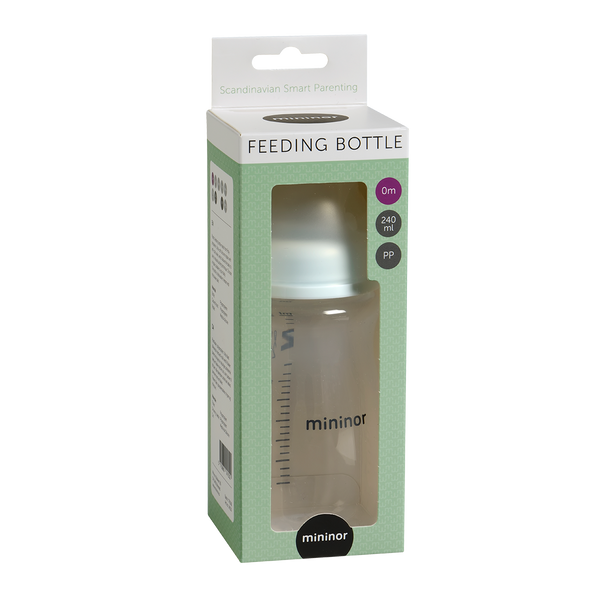 Mininor Pp Feeding Bottle 240ml 0m