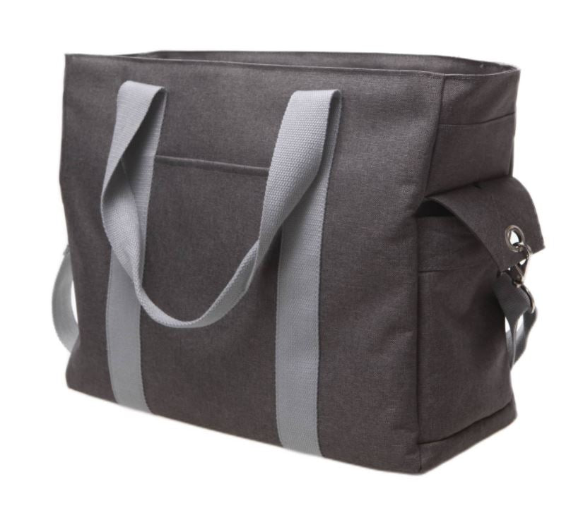 Spectra Gray diaper bag