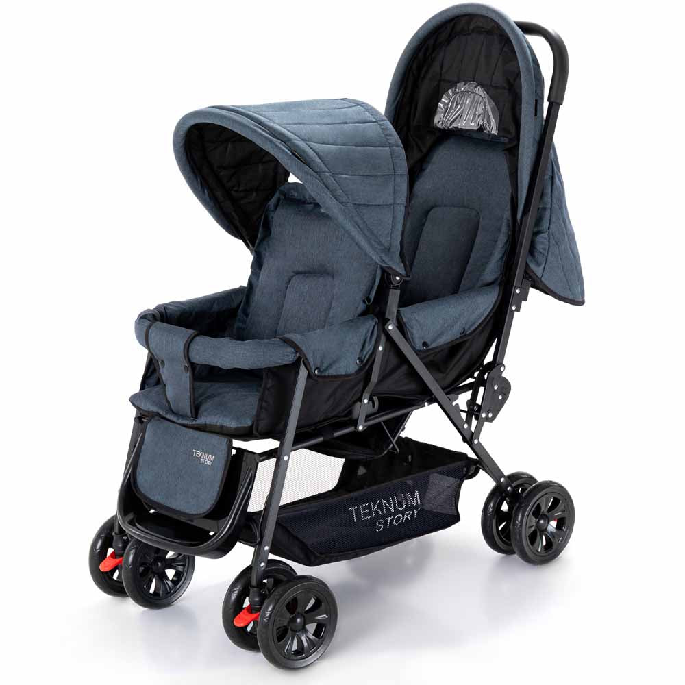 Story By Teknum Double Baby Stroller
