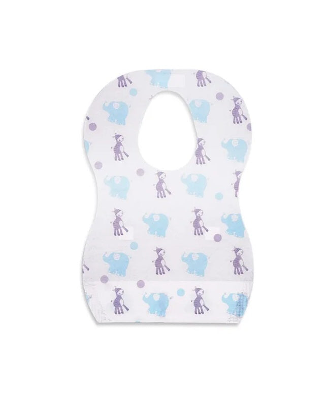 Star Babies Disposable Bibs Pack of 5 Elephant