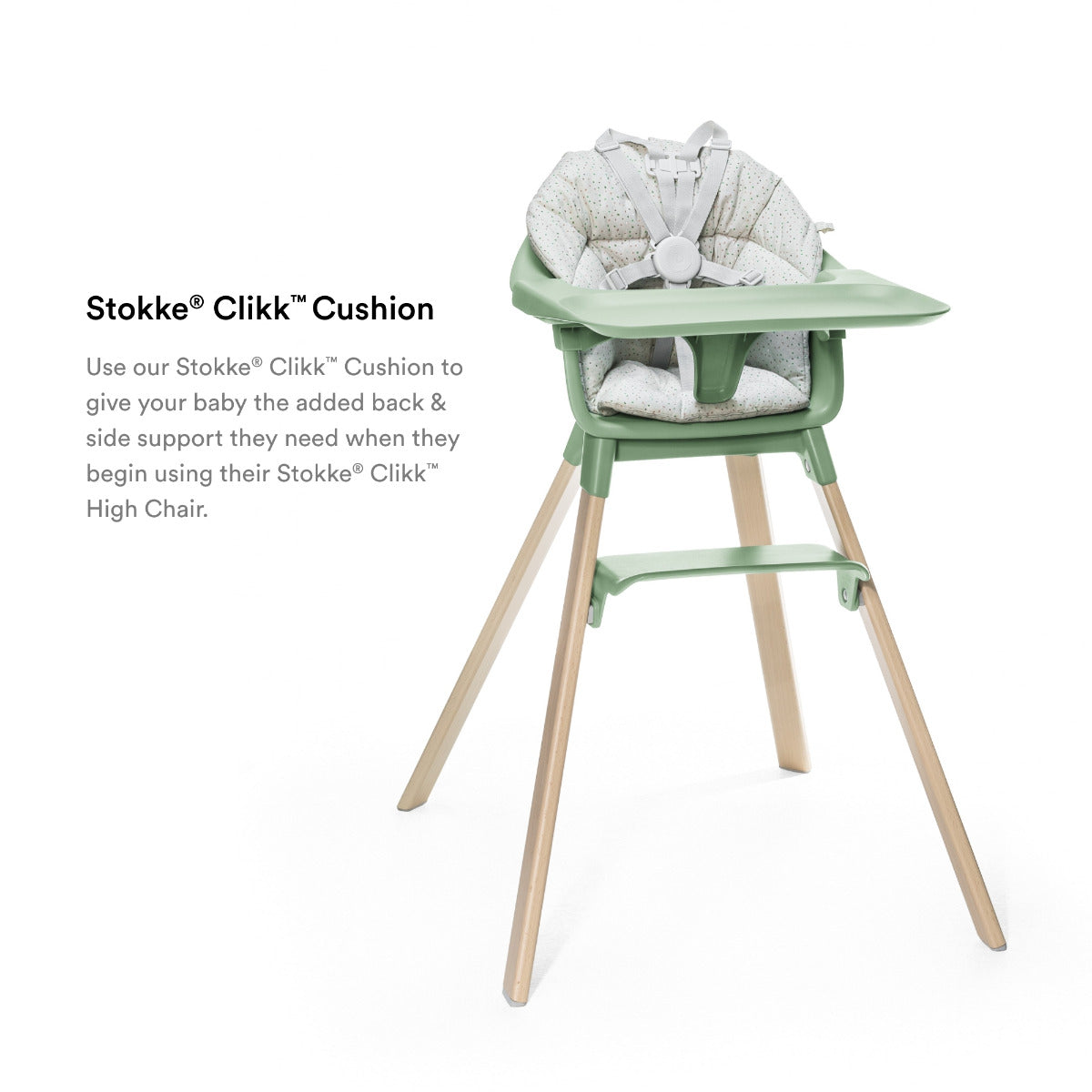 Stokke Clikk Cushion Grey Sprinkles