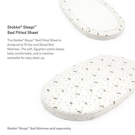 Stokke Sleepi Fitted Sheet Mickey Celebration