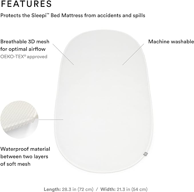 Stokke Sleepi Protection Sheet White