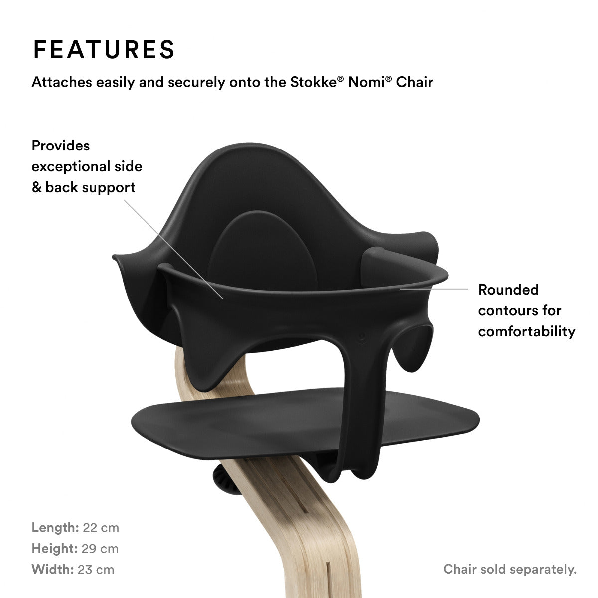 Stokke Nomi Baby Set Black