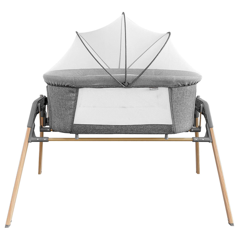 Teknum Baby Bassinet Crib - Grey