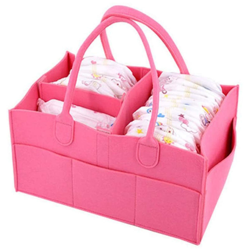 Star Babies Diaper Caddy Organizer - Pink