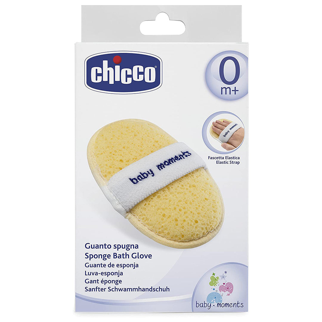 Chicco Baby Moments Sponge Bath Glove