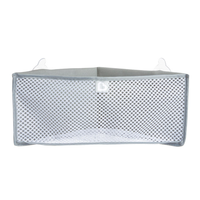 Munchkin High N Dry Corner Bath Org Grey