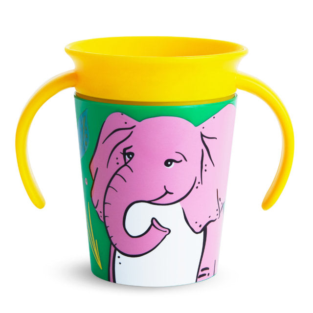 Munchkin Miracle Wildlove Trainer Cup 1Pk 6Oz Elephant
