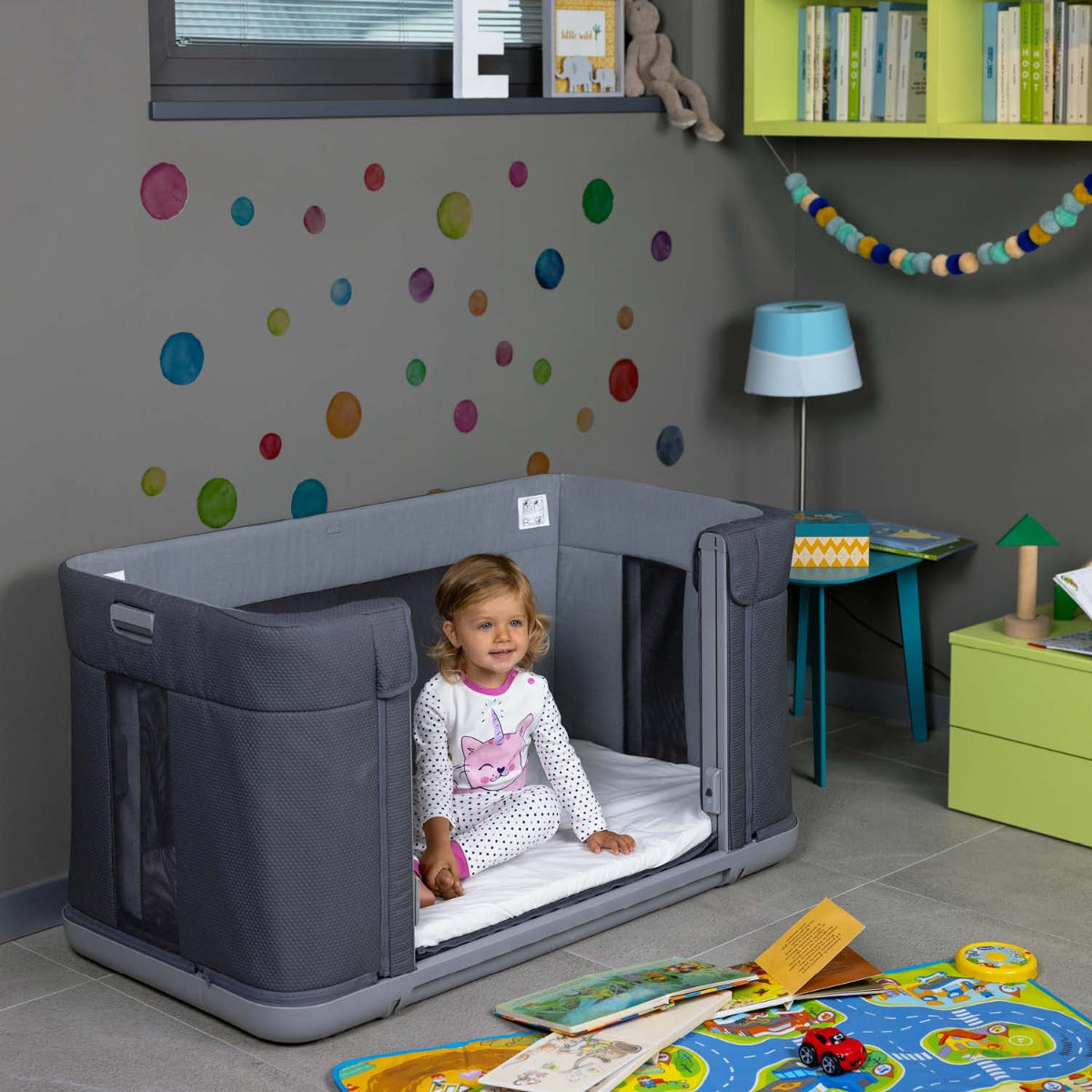 Chicco Next2Me Forever Cosleeping Cot - Ash Grey