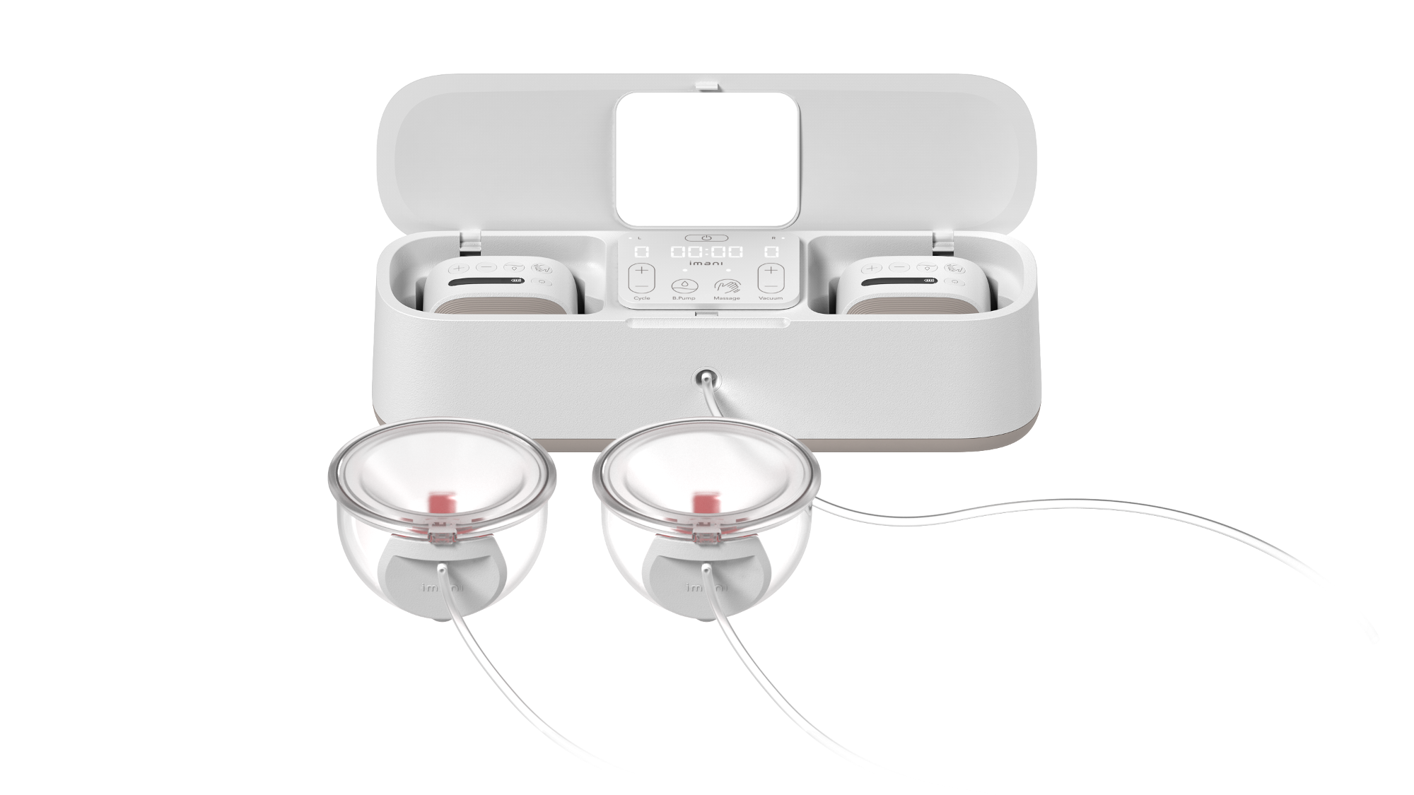 Imani i2 Plus iBox Hospital Grade Wearable Electric Breast Pump Hands Free 3 in 1