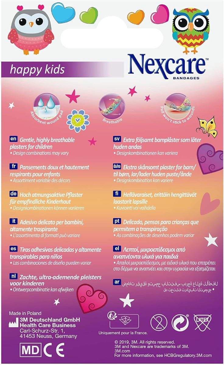 Nexcare Happy Kids Plasters Magic Assorted 20pcs