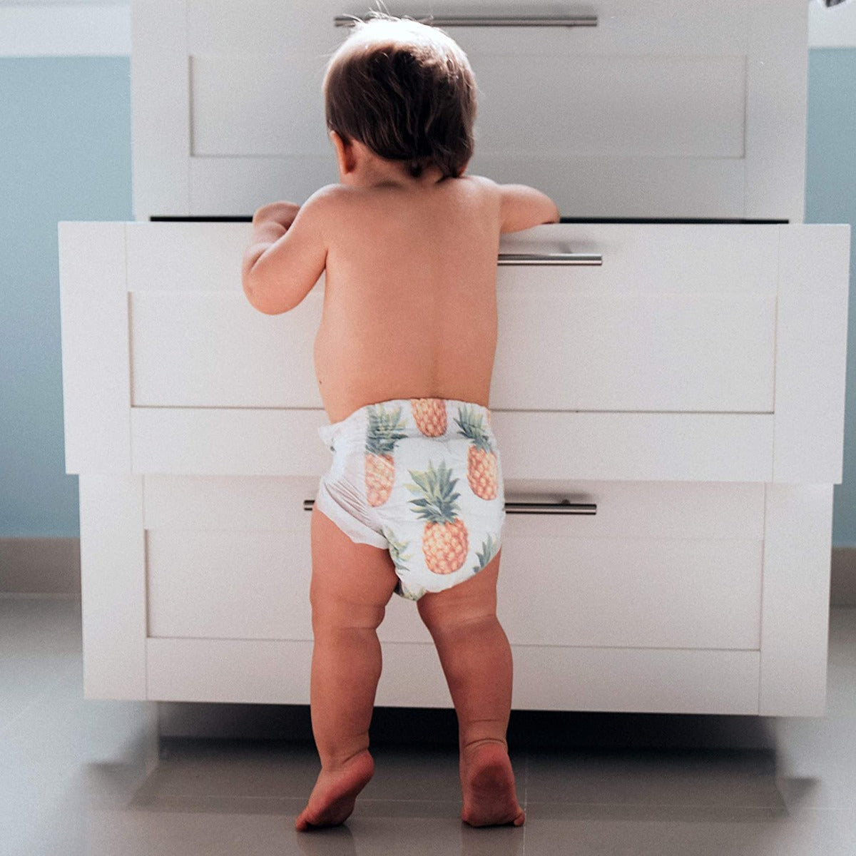Pure Born Organic Bamboo DiapersÂ  New Born 34'S