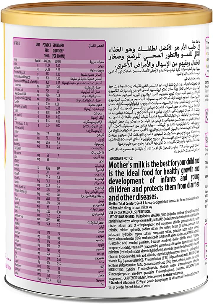 Similac Total Comfort No 1 360Gm