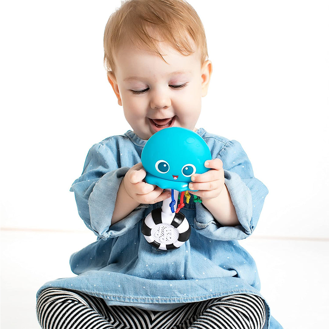 Bright Starts Ocean Glow Sensory Shaker Musical Toy
