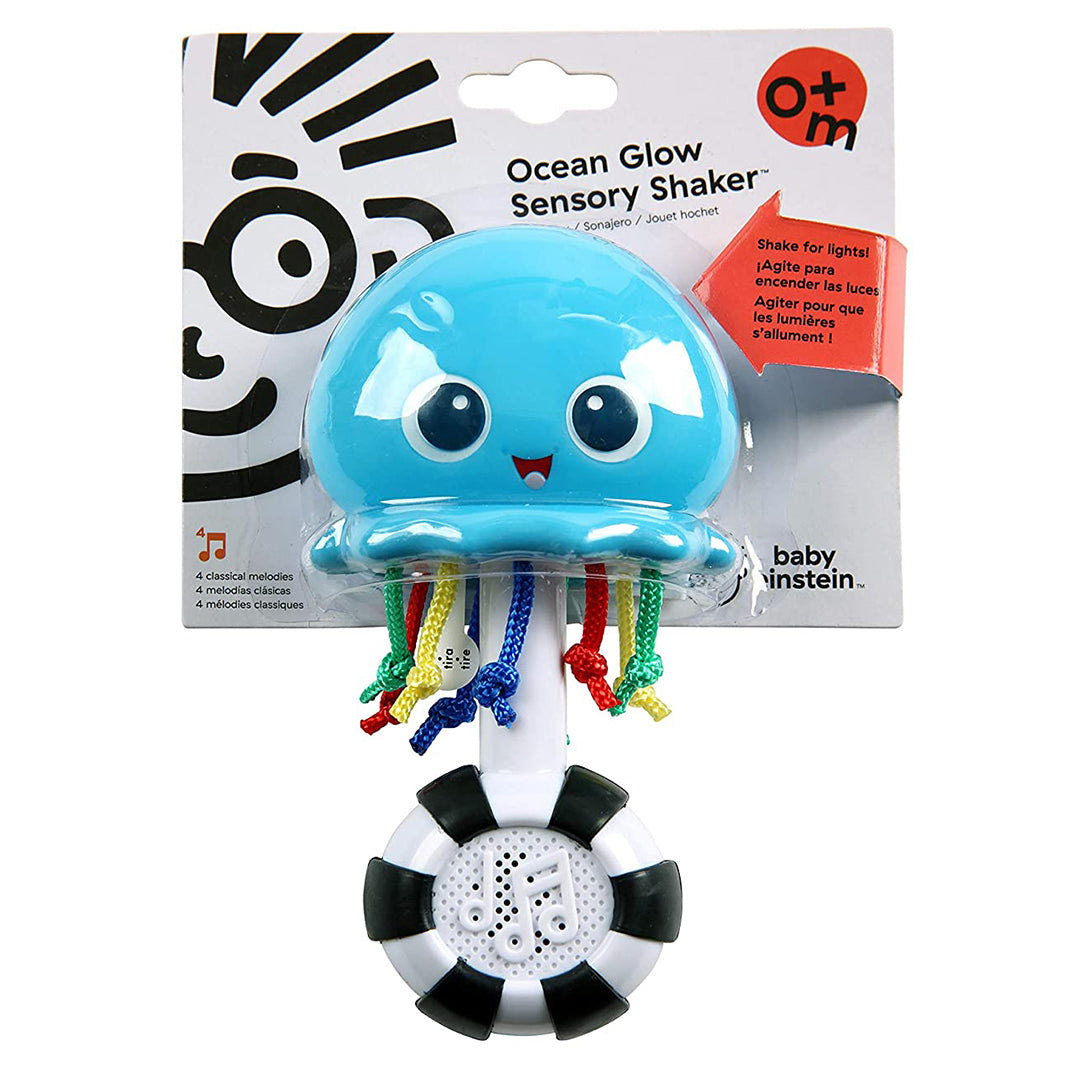 Bright Starts Ocean Glow Sensory Shaker Musical Toy