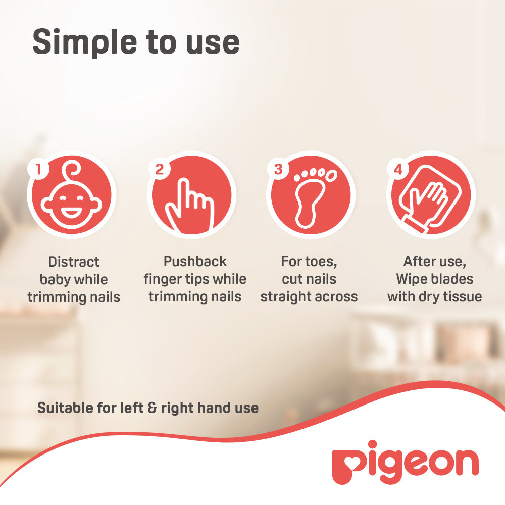 Pigeon Safety Nail Scissors New Born