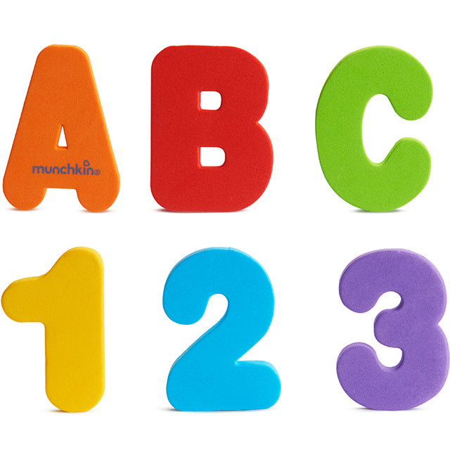 Munchkin - Learn Bath Letters&Numbers-Brights
