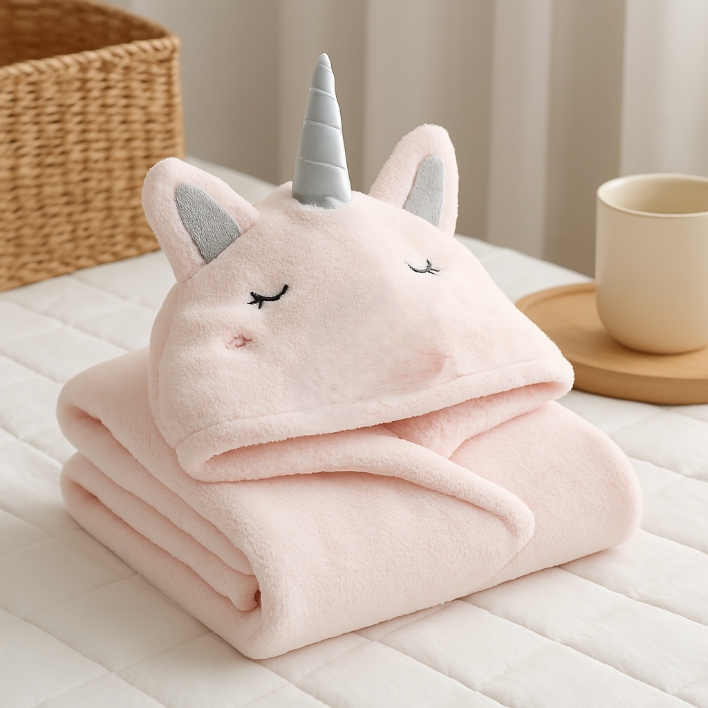 Kinder Valley Unicorn Hooded Cape Towel