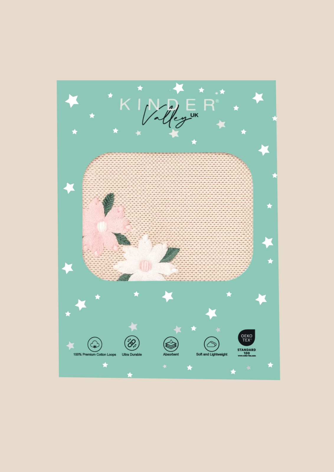 Kinder Valley PetalLoom Cotton Knitted Blanket