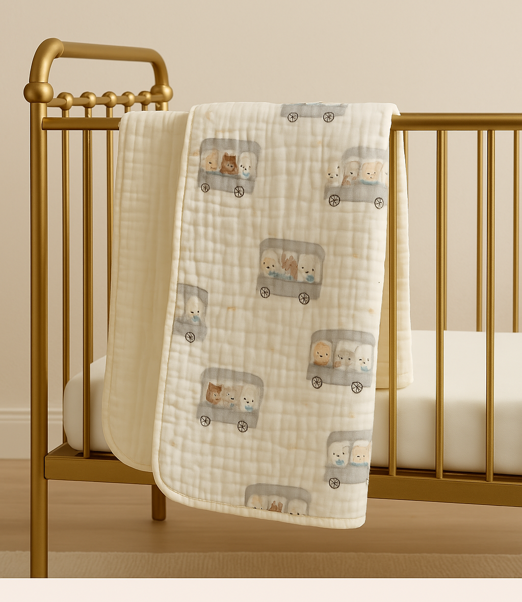 Kinder Valley Dream Organic Cotton Muslin Blanket